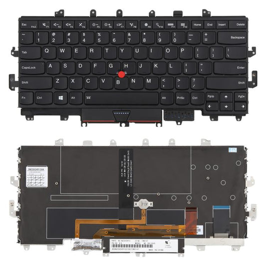 US Version Backlit Laptop Keyboard with Pointing for Lenovo ThinkPad X1 Yoga 1ST 00PA042, For Lenovo ThinkPad X1 Yoga 1ST