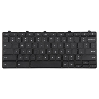 US Version Laptop Keyboard with Power Button for Dell Chromebook 11 3180 3189 3190 3380 3300 3310, For Dell Chromebook 11 3180(Black)