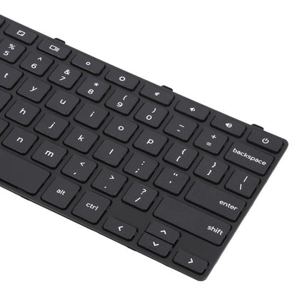 US Version Laptop Keyboard with Power Button for Dell Chromebook 11 3180 3189 3190 3380 3300 3310, For Dell Chromebook 11 3180(Black)