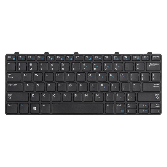 For Dell Latitude 13 3380 3180 3189 3190 343NN 0343NN US Version Laptop Keyboard, Not Compatible with Chromebook 11 3180 3189