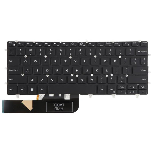 For Dell XPS 13 7390 9370 9380 P82G US Version Backlit Laptop Keyboard