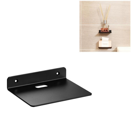 Étagère de rangement murale carrée en acrylique, lot de 2 pièces