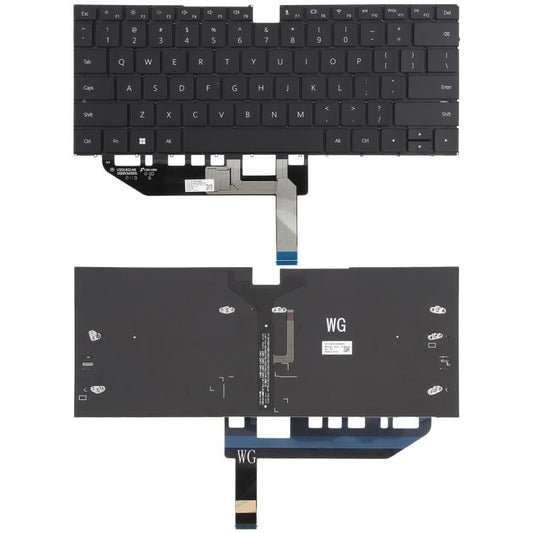 For Huawei Matebook X EUL-W19 EUL-W19P EUL-W29P EUL-WX9 US Version Backlit Laptop Keyboard