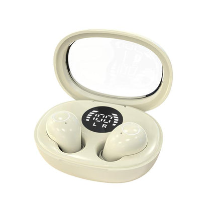 SK32 Digital Display Sleep Noise Reduction Ultra-Mini In-Ear Bluetooth Earphones, SK32