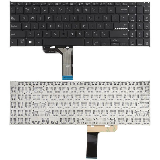Pour clavier d'ordinateur portable ASUS Vivobook Pro 16 K6502 K6602 ZC ZE version américaine, pour ASUS Vivobook Pro 16 (Noir)