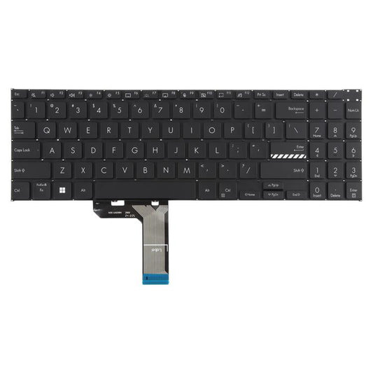 Pour clavier d'ordinateur portable ASUS Vivobook Pro 16 K6502 K6602 ZC ZE version américaine, pour ASUS Vivobook Pro 16 (Noir)