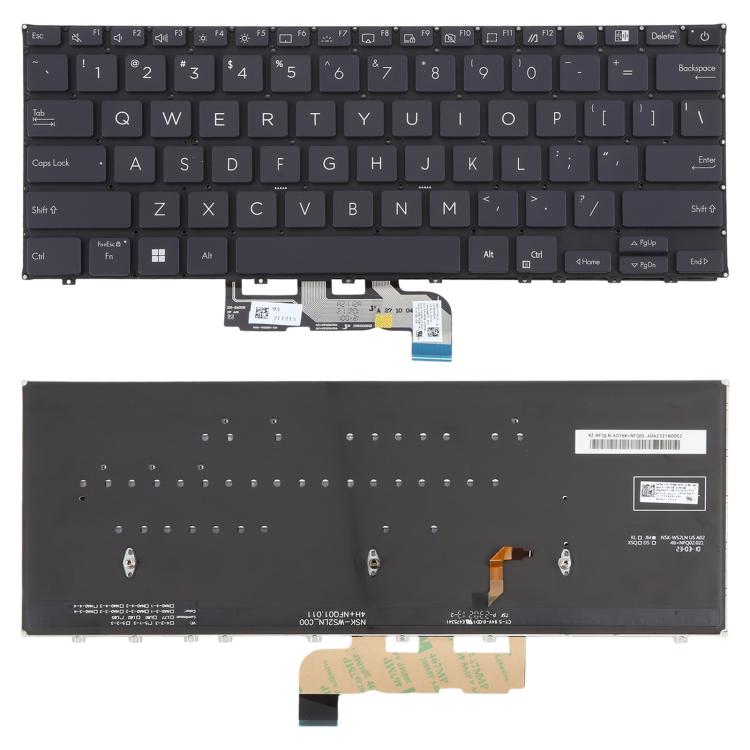 Pour clavier d'ordinateur portable rétroéclairé ASUS ExpertBook B9 B9450 B9450CEA B9450F B9450FA version américaine