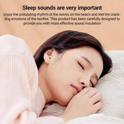 Sleep Noise Reduction Slide-Cover Ultra-Mini Semi-In-Ear Bluetooth Earphones, mini13N
