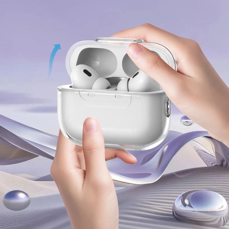 Clear Lock Wireless Earphone Shockproof Protective Case, For AirPods Pro 3, For AirPods Pro 2, For AirPods Pro