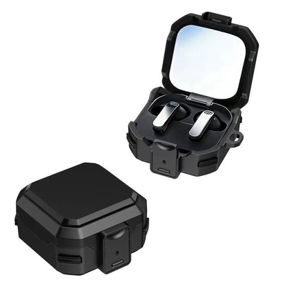 Thunder Armor Anti-fall Earphones Protective Cover with Switch, For Samsung Galaxy Buds 4 / 4 Pro