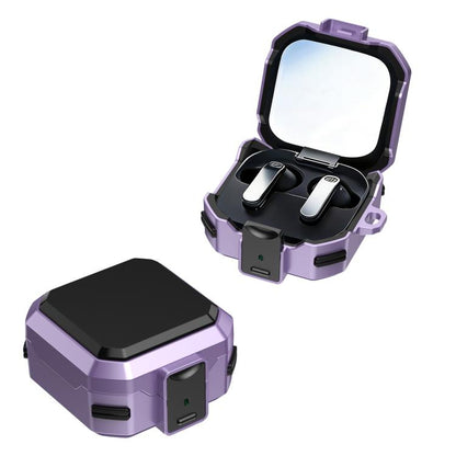 Thunder Armor Anti-fall Earphones Protective Cover with Switch, For Samsung Galaxy Buds 4 / 4 Pro