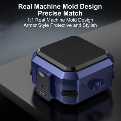 Thunder Armor Anti-fall Earphones Protective Cover with Switch, For Samsung Galaxy Buds 4 / 4 Pro