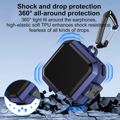 Thunder Armor Anti-fall Earphones Protective Cover with Switch, For Samsung Galaxy Buds 4 / 4 Pro