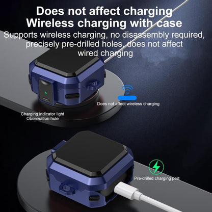 Thunder Armor Anti-fall Earphones Protective Cover with Switch, For Samsung Galaxy Buds 4 / 4 Pro
