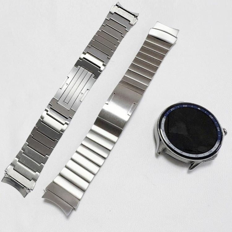 One Beads Folding Buckle Titanium Alloy Watch Band, For OPPO Watch X2 / Watch X