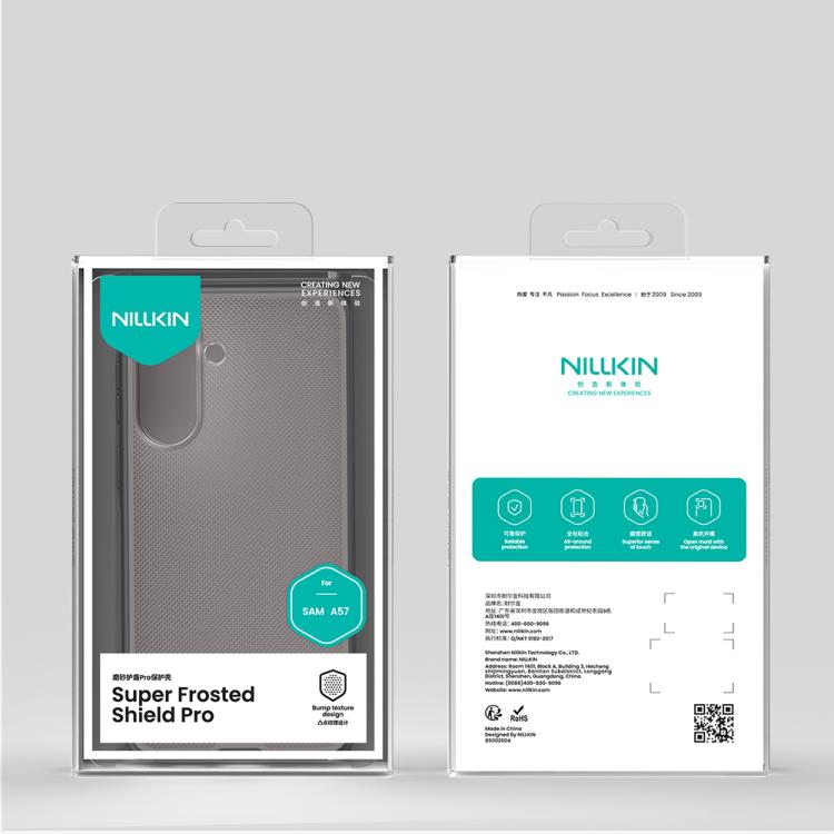 NILLKIN Super Frosted Shield Pro PC + TPU Phone Case, For Samsung Galaxy A57 5G, For Samsung Galaxy A37 5G