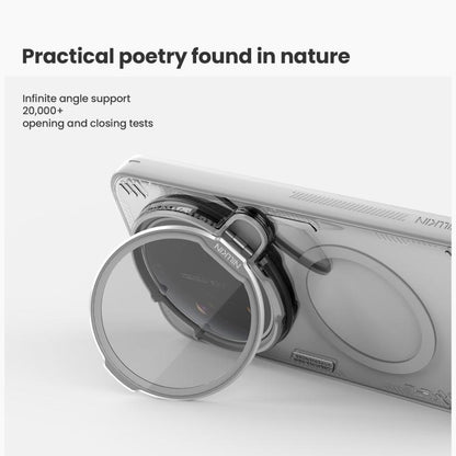 NILLKIN Iceblade Prop Transparent CamShield Magnetic Phone Case, For Xiaomi 17 Ultra