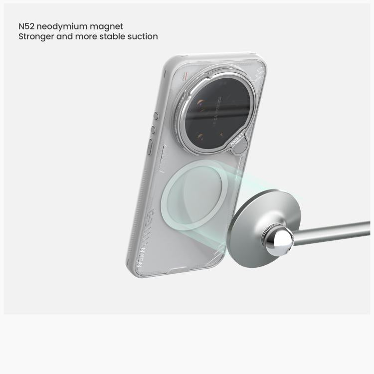 NILLKIN Iceblade Prop Transparent CamShield Magnetic Phone Case, For Xiaomi 17 Ultra