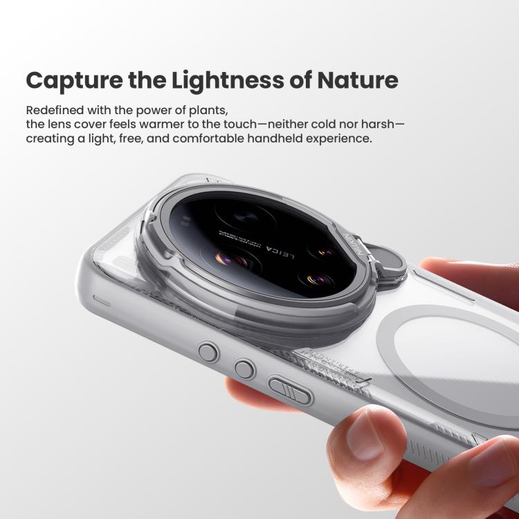 NILLKIN Iceblade Prop Transparent CamShield Magnetic Phone Case, For Xiaomi 17 Ultra