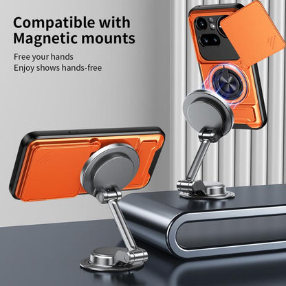 Lens Sliding Window Multifunctional Magnetic Shockproof Phone Case, For Nothing Phone 4a Pro, For Nothing Phone 4a, For Nothing Phone 3a Lite, For Nothing CMF Phone 2 Pro 5G