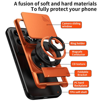 Lens Sliding Window Multifunctional Magnetic Shockproof Phone Case, For Nothing Phone 4a Pro, For Nothing Phone 4a, For Nothing Phone 3a Lite, For Nothing CMF Phone 2 Pro 5G