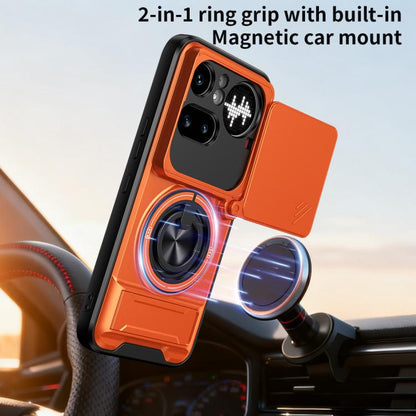 Lens Sliding Window Multifunctional Magnetic Shockproof Phone Case, For Nothing Phone 4a Pro, For Nothing Phone 4a, For Nothing Phone 3a Lite, For Nothing CMF Phone 2 Pro 5G
