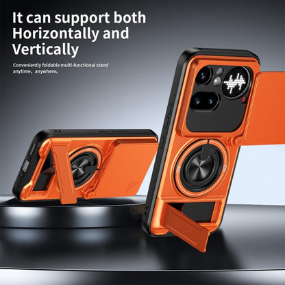 Lens Sliding Window Multifunctional Magnetic Shockproof Phone Case, For Nothing Phone 4a Pro, For Nothing Phone 4a, For Nothing Phone 3a Lite, For Nothing CMF Phone 2 Pro 5G