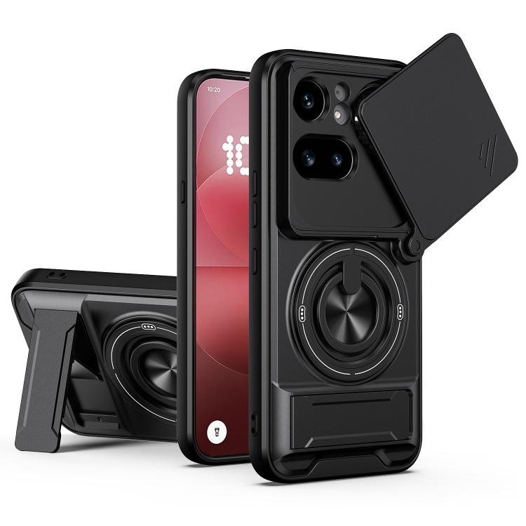 Lens Sliding Window Multifunctional Magnetic Shockproof Phone Case, For Nothing Phone 4a Pro, For Nothing Phone 4a, For Nothing Phone 3a Lite, For Nothing CMF Phone 2 Pro 5G