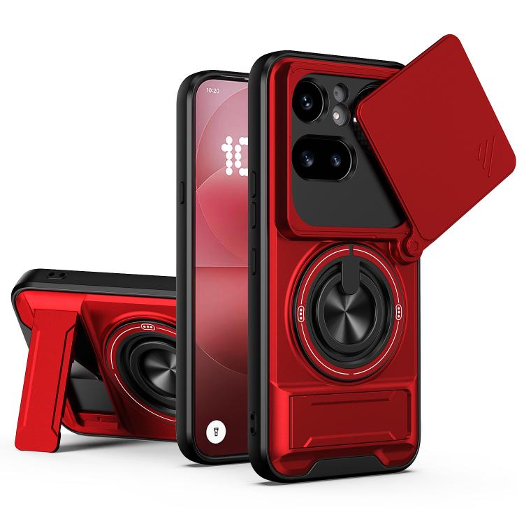 Lens Sliding Window Multifunctional Magnetic Shockproof Phone Case, For Nothing Phone 4a Pro, For Nothing Phone 4a, For Nothing Phone 3a Lite, For Nothing CMF Phone 2 Pro 5G
