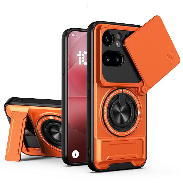Lens Sliding Window Multifunctional Magnetic Shockproof Phone Case, For Nothing Phone 4a Pro, For Nothing Phone 4a, For Nothing Phone 3a Lite, For Nothing CMF Phone 2 Pro 5G