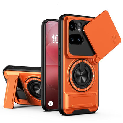 Lens Sliding Window Multifunctional Magnetic Shockproof Phone Case, For Nothing Phone 4a Pro, For Nothing Phone 4a, For Nothing Phone 3a Lite, For Nothing CMF Phone 2 Pro 5G