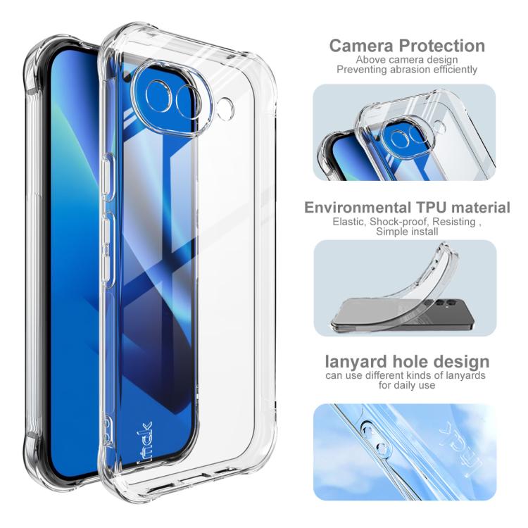 imak Shockproof Airbag TPU Phone Case, For Google Pixel 10a
