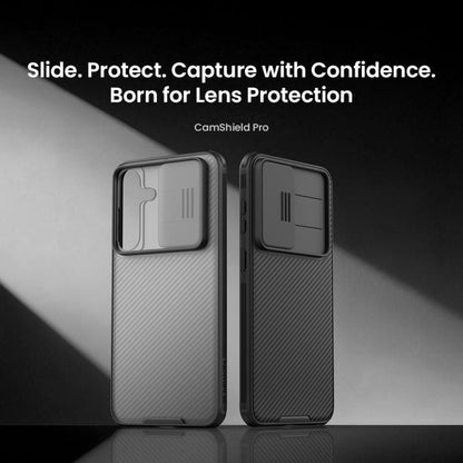 NILLKIN Black Mirror Pro Series Camshield PC Phone Case, For Galaxy S26 FE 5G, For Samsung Galaxy S26+ 5G, For Samsung Galaxy S26 Ultra 5G, For Samsung Galaxy S26 5G
