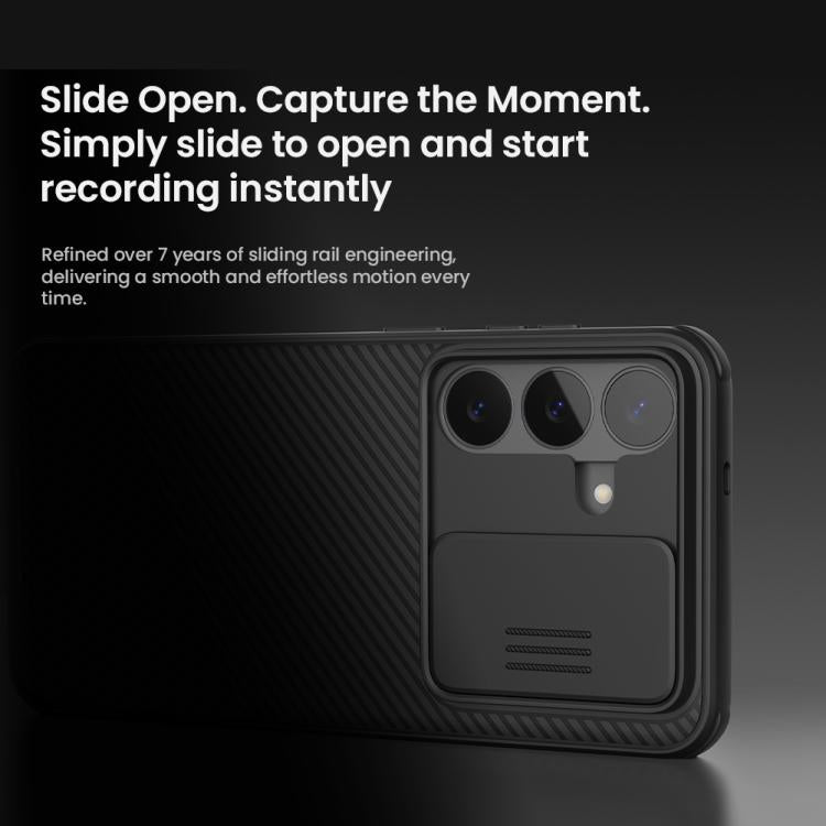 NILLKIN Black Mirror Pro Series Camshield PC Phone Case, For Galaxy S26 FE 5G, For Samsung Galaxy S26+ 5G, For Samsung Galaxy S26 Ultra 5G, For Samsung Galaxy S26 5G