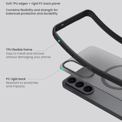 NILLKIN Frosted Shield Pro Magnetic Phone Case, For Galaxy S26 FE 5G, For Samsung Galaxy S26+ 5G, For Samsung Galaxy S26 Ultra 5G, For Samsung Galaxy S26 5G