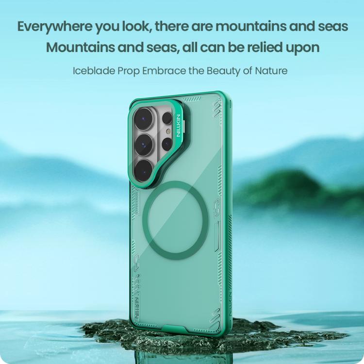 NILLKIN Iceblade Prop Transparent CamShield Magnetic Phone Case, For Samsung Galaxy S26 Ultra 5G