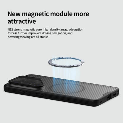NILLKIN Black Mirror Prop Transparent CamShield Magnetic Phone Case, For Samsung Galaxy S26 Ultra 5G