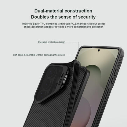 NILLKIN Black Mirror Prop Transparent CamShield Magnetic Phone Case, For Samsung Galaxy S26 Ultra 5G