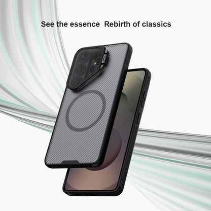 NILLKIN Black Mirror Prop Transparent CamShield Magnetic Phone Case, For Samsung Galaxy S26 Ultra 5G
