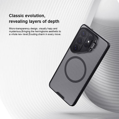 NILLKIN Black Mirror Prop Transparent CamShield Magnetic Phone Case, For Samsung Galaxy S26 Ultra 5G