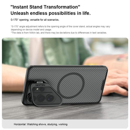 NILLKIN Black Mirror Prop Transparent CamShield Magnetic Phone Case, For Samsung Galaxy S26 Ultra 5G