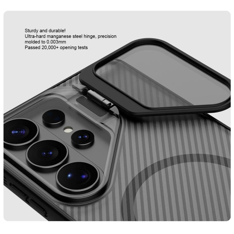 NILLKIN Black Mirror Prop Transparent CamShield Magnetic Phone Case, For Samsung Galaxy S26 Ultra 5G