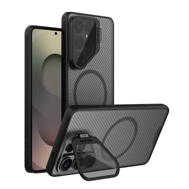 NILLKIN Black Mirror Prop Transparent CamShield Magnetic Phone Case, For Samsung Galaxy S26 Ultra 5G
