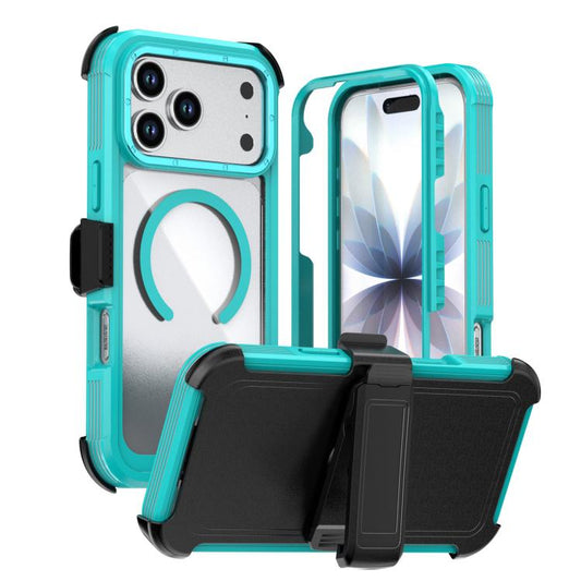 Acrylic Full Coverage Magnetic Phone Case with Back Clip, For iPhone 18 Pro / 17 Pro, For iPhone 18 Pro Max / 17 Pro Max, For iPhone 17, For iPhone Air, For iPhone 16 Pro Max, For iPhone 16 Pro, For iPhone 16 Plus, For iPhone 16, For iPhone 15 Pro Max ...