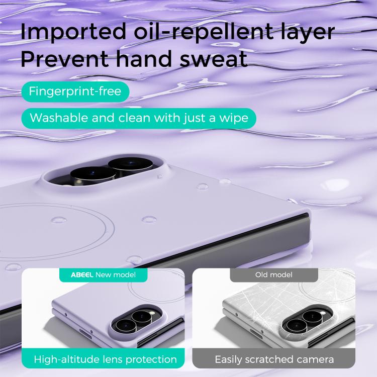 ABEEL Skin-friendly Feel Magsafe Liquid Silicone Phone Case, For Galaxy Z Fold8 5G, For Galaxy Z Fold8 Ultra 5G, For Galaxy Z Flip8 5G, For Samsung Galaxy Z Fold7 5G, For Samsung Galaxy Z Flip7 5G, For Samsung Galaxy Z Flip6, For Samsung Galaxy Z Fold6...