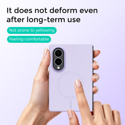 ABEEL Skin-friendly Feel Magsafe Liquid Silicone Phone Case, For Galaxy Z Fold8 5G, For Galaxy Z Fold8 Ultra 5G, For Galaxy Z Flip8 5G, For Samsung Galaxy Z Fold7 5G, For Samsung Galaxy Z Flip7 5G, For Samsung Galaxy Z Flip6, For Samsung Galaxy Z Fold6...