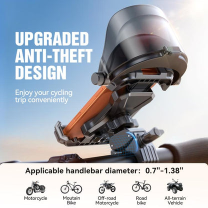 JOYROOM JR-ZS528 Sunshade Cycling Phone Holder, JR-ZS528