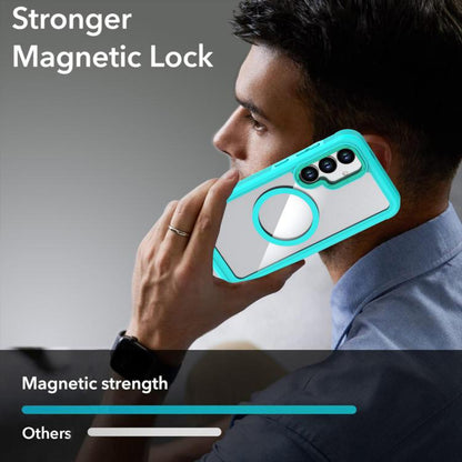 Acrylic Full Coverage Magnetic Phone Case with Back Clip, For Samsung Galaxy S26+ 5G, For Samsung Galaxy S26 Ultra 5G, For Samsung Galaxy S26 5G, For Samsung Galaxy S25 5G / S24 5G, For Samsung Galaxy S25+ 5G / S24+ 5G, For Samsung Galaxy S25 Ultra 5G ...