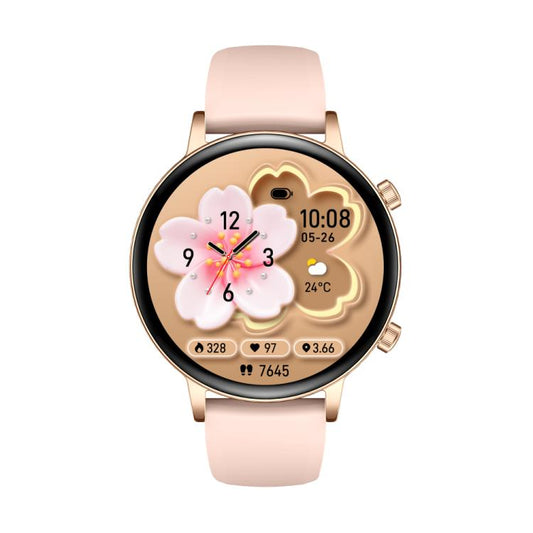 QS03 1.32-inch AMOLED Display Women Smart Watch Supports Health Monitoring
