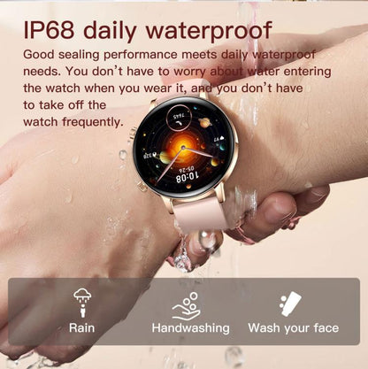 QS03 1.32-inch AMOLED Display Women Smart Watch Supports Health Monitoring